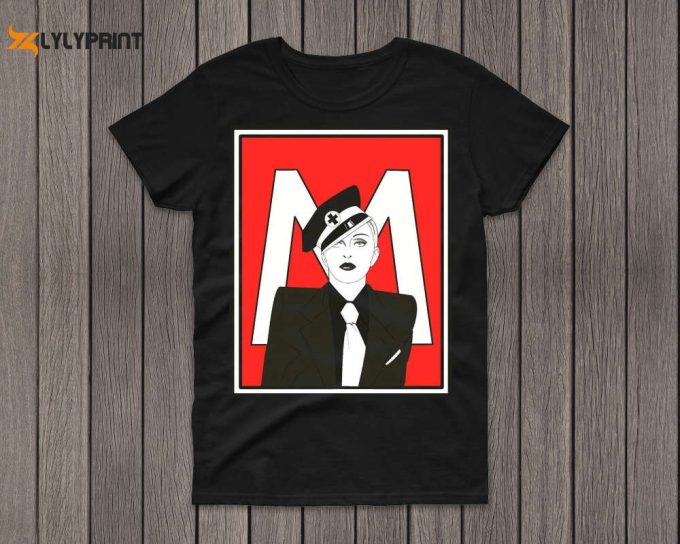 Madonna Retro T-Shirt, Madonna Shirt, Music Shirt, Gift Tee For You And Your Friends, Celebration Tour 2024 T-Shirt, Music Country T-Shirt 1