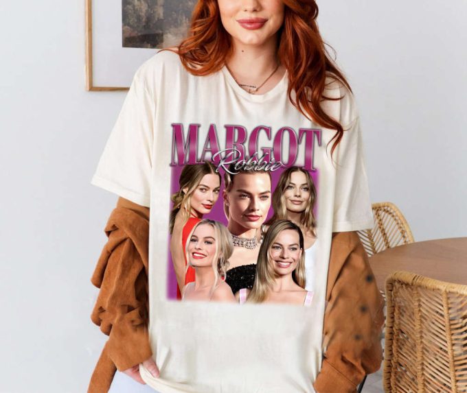 Margot Robbie T-Shirt, Margot Robbie Tees, Margot Robbie Sweatshirt, Hip Hop Graphic, Trendy T-Shirt, Unisex Shirt, Retro Shirt 2