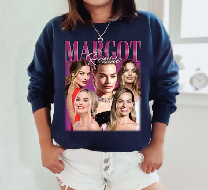 Margot Robbie T-Shirt, Margot Robbie Tees, Margot Robbie Sweatshirt, Hip Hop Graphic, Trendy T-Shirt, Unisex Shirt, Retro Shirt 3
