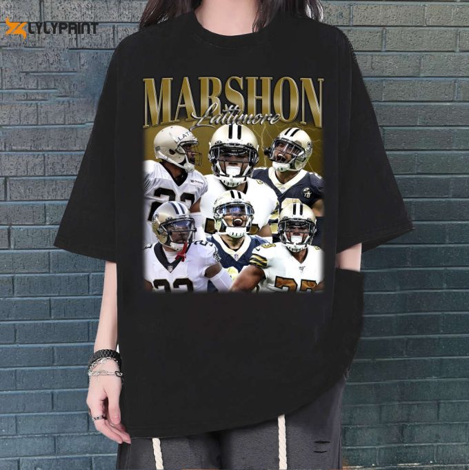 Marshon Lattimore T-Shirt, Marshon Lattimore Tees, Marshon Lattimore Sweatshirt, Hip Hop Graphic, Trendy T-Shirt, Unisex Shirt, Retro Shirt 1