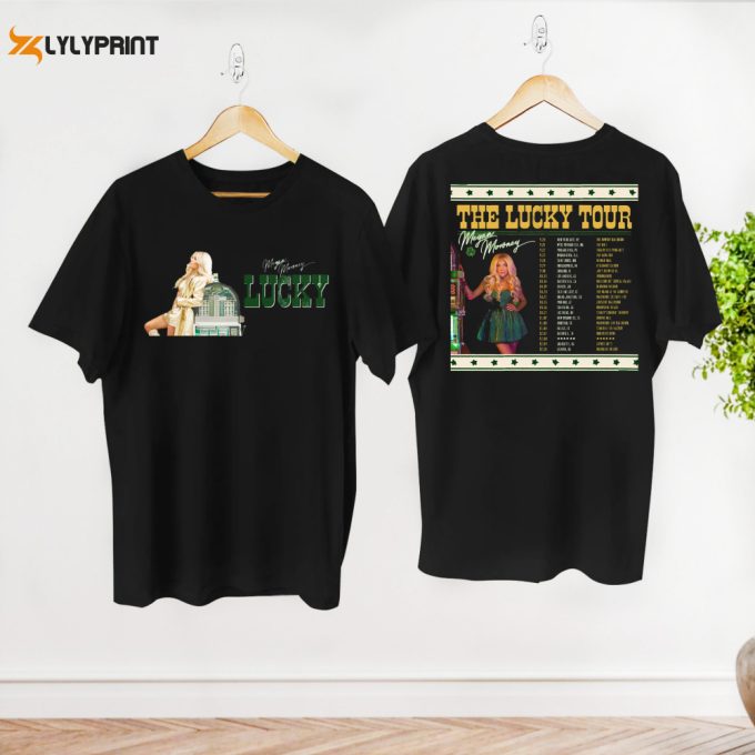 Megan Moroney The Lucky Tour 2024 Shirt, Megan Moroney Fan Gift Shirt, Megan Moroney Concert Shirt, Megan Moroney Merch, Megan Moroney Shirt 1