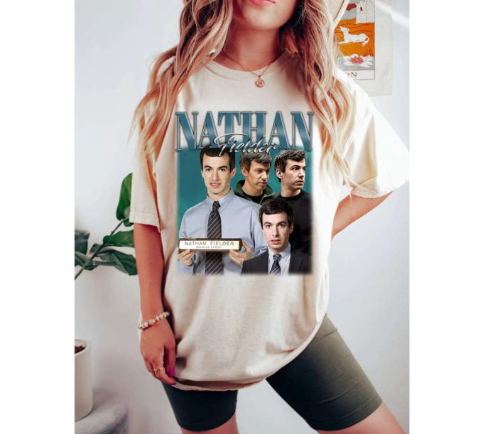 Nathan Fielder T-Shirt: Vintage Tee Crewneck Sweatshirt &Amp; Casual Shirt Collection 3