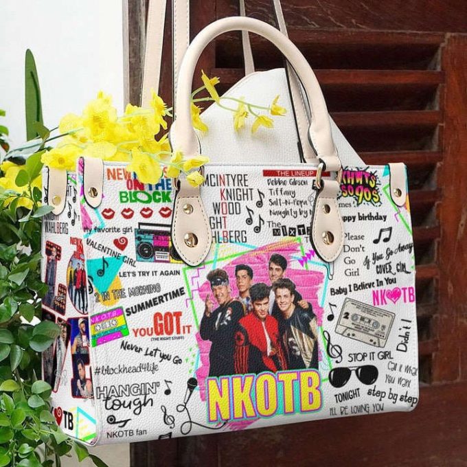 New Kids Nkotb Lover Leather Hand Bag Gift For Women'S Day - Perfect Women S Day Gift Ch 2