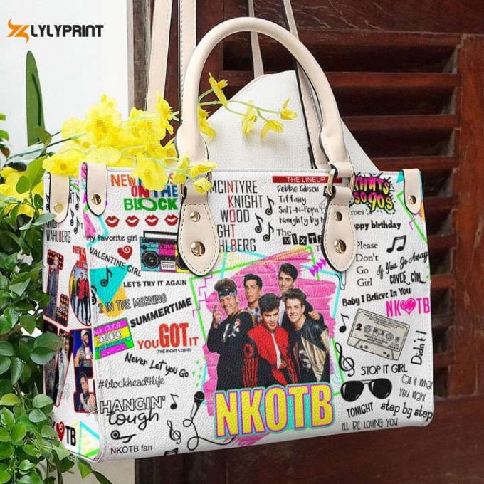 New Kids Nkotb Lover Leather Hand Bag Gift For Women'S Day - Perfect Women S Day Gift Ch 1