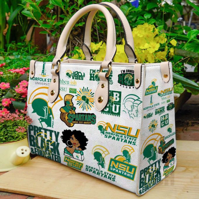 Norfolk State Leather Handbag 1 2