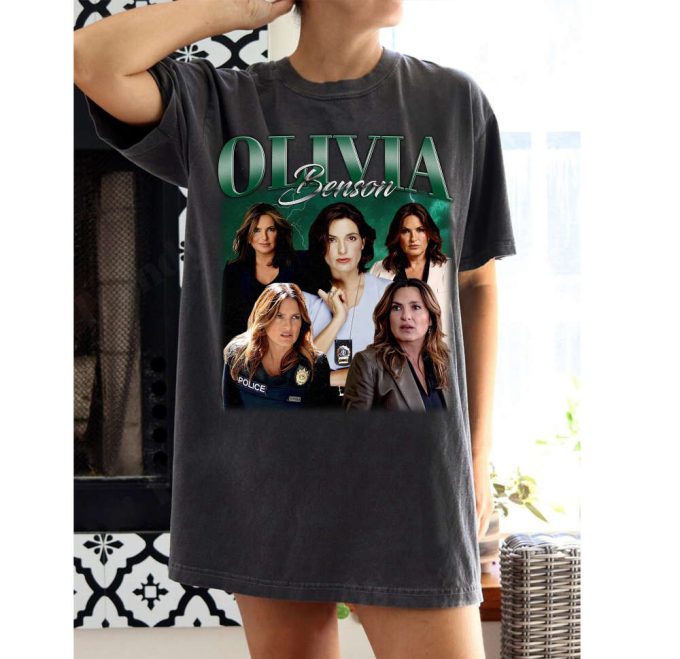 Shop The Famous Olivia Benson T-Shirt Collection: College Unisex Tees &Amp; Sweaters 2