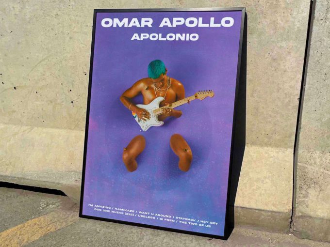 Omar Apollo &Quot;Apolonio&Quot; Album Cover Poster For Home Room Decor #Fac 3