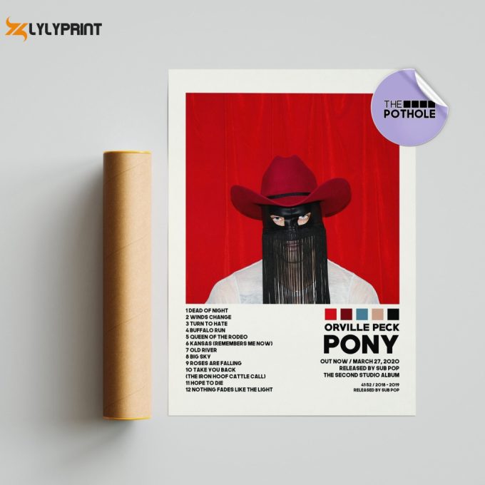Orville Peck Posters / Pony Poster, Tracklist Album Cover Poster, Print Wall Art, Custom Poster, Orville Peck, Pony 1