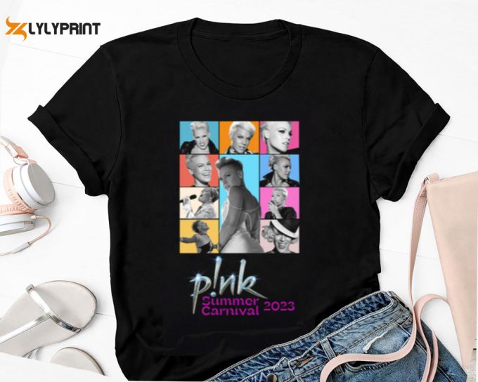 P!Nk Summer Carnival Festival Unisex Shirt, Pink 2024 Tour Shirt, P!Nk Concert Merch, P!Nk Pink Singer Shirt Fan Gift, Music Graphic Shirt 1