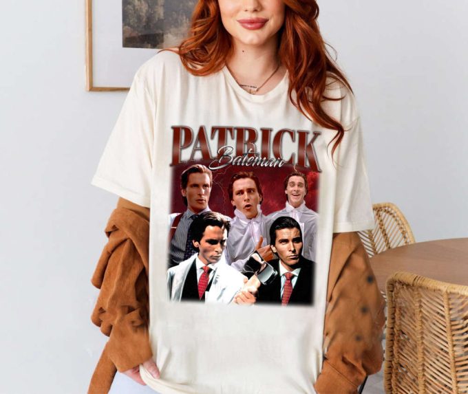 Patrick Bateman T-Shirt, Patrick Bateman Shirt, Patrick Bateman Sweatshirt, Hip Hop Graphic, Unisex Shirt, Cult Movie Shirt, Vintage Shirt 2