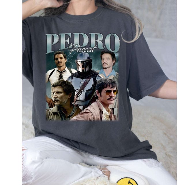 Pedro Pascal T-Shirt, Pedro Pascal Shirt, Pedro Pascal Sweatshirt, Hip Hop Graphic, Unisex Shirt, Cult Movie Shirt, Vintage Shirt 3