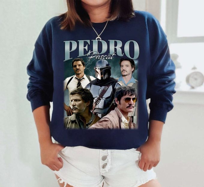 Pedro Pascal T-Shirt, Pedro Pascal Shirt, Pedro Pascal Sweatshirt, Hip Hop Graphic, Unisex Shirt, Cult Movie Shirt, Vintage Shirt 4