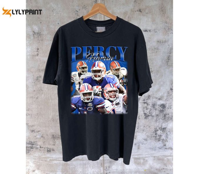 Percy Harvin T-Shirt: Perfect Christmas Gift For Football Fans College Tee 1