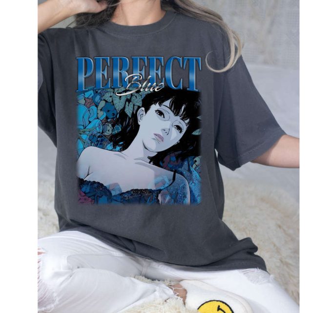 Perfect Blue T-Shirt, Perfect Blue Shirt, Perfect Blue Sweatshirt, Hip Hop Graphic, Unisex Shirt, Cult Movie Shirt, Vintage Shirt 3