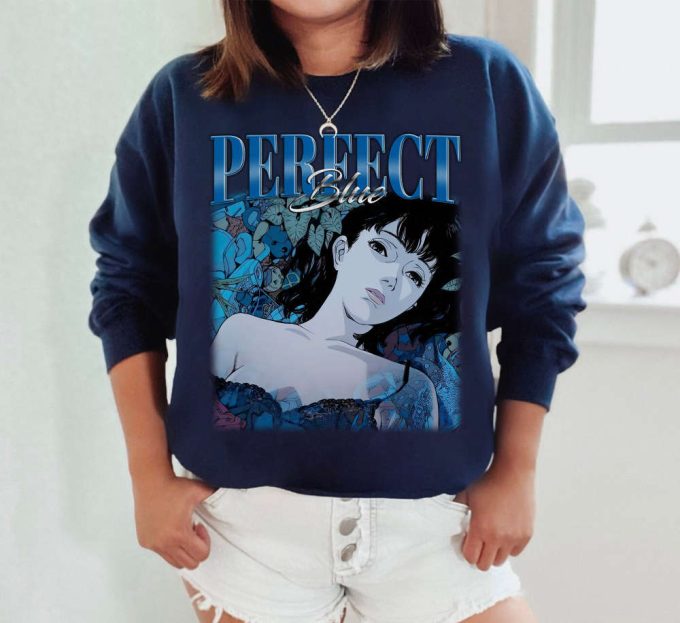 Perfect Blue T-Shirt, Perfect Blue Shirt, Perfect Blue Sweatshirt, Hip Hop Graphic, Unisex Shirt, Cult Movie Shirt, Vintage Shirt 4