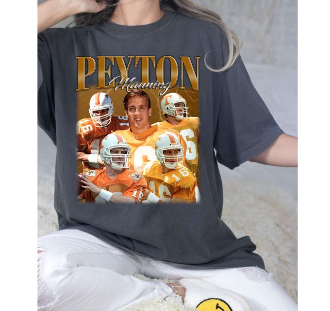Peyton Manning T-Shirt, Peyton Manning Shirt, Peyton Manning Sweatshirt, Hip Hop Graphic, Unisex Shirt, Cult Movie Shirt, Vintage Shirt 3