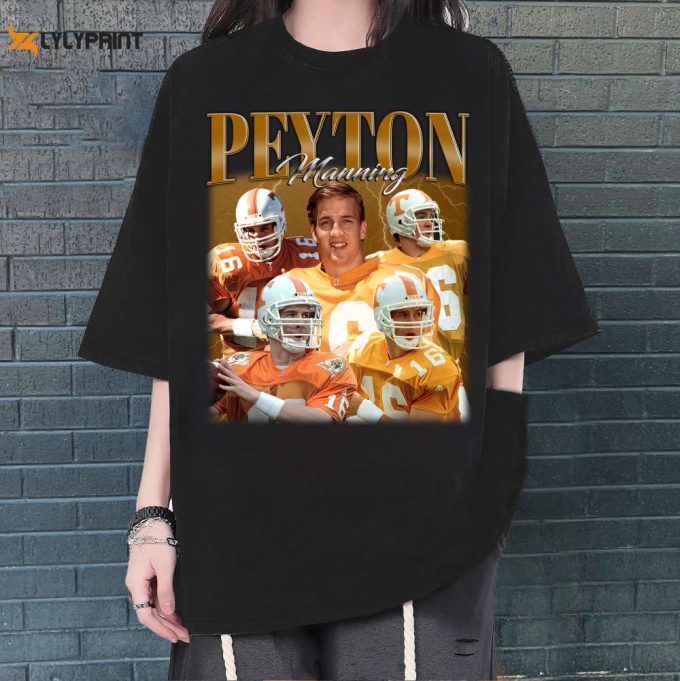 Peyton Manning T-Shirt, Peyton Manning Shirt, Peyton Manning Sweatshirt, Hip Hop Graphic, Unisex Shirt, Cult Movie Shirt, Vintage Shirt 1