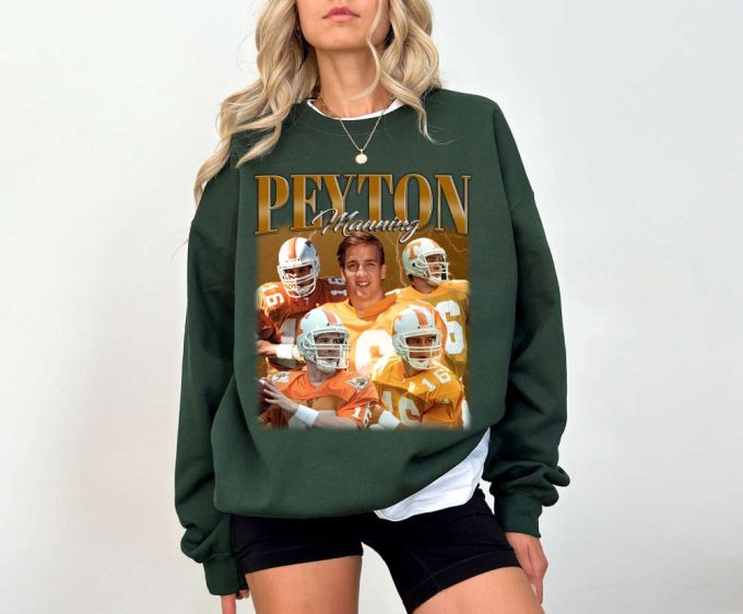 Peyton Manning T-Shirt: Perfect Christmas Gift For Football Fans - College Tee &Amp; Sweater! 4