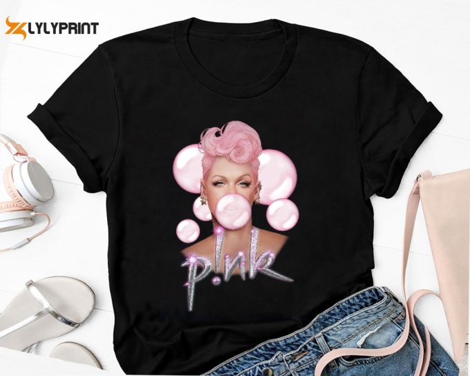 Pink P!Nk Graphic Shirt, P!Nk Pink Trustfall Tour 2024 Shirt, P!Nk Pink Singer Shirt Fan Gift, Music Shirt, P!Nk Concert Tee, Tour 2024 Tee 1