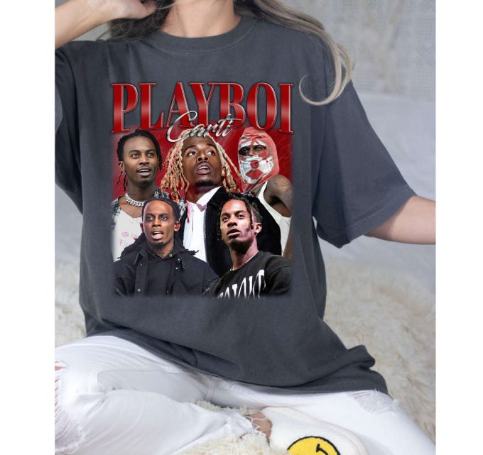 Playboi Carti T-Shirt, Playboi Carti Shirt, Playboi Carti Sweatshirt, Hip Hop Graphic, Unisex Shirt, Cult Movie Shirt, Vintage Shirt 3