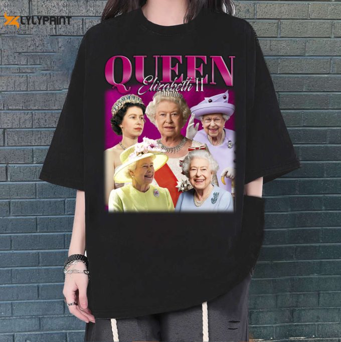 Queen Elizabeth T-Shirt, Queen Elizabeth Shirt, Queen Elizabeth Sweatshirt, Hip Hop Graphic, Unisex Shirt, Cult Movie Shirt, Vintage Shirt 1