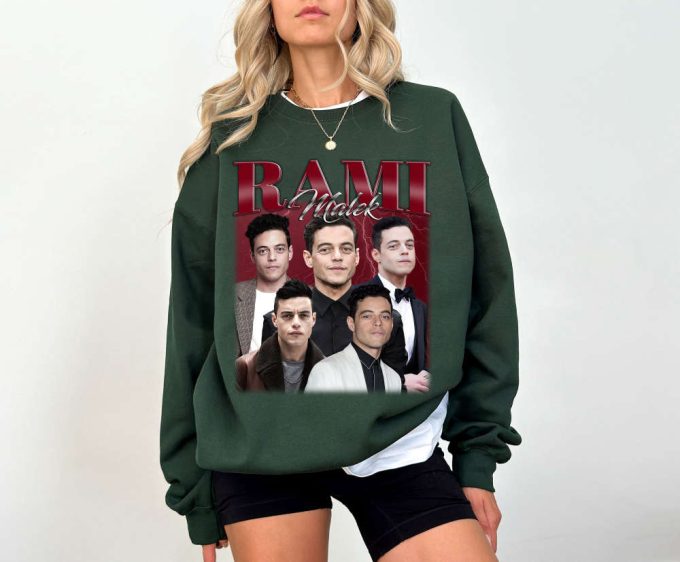 Shop Rami Malek Merch: Unisex T-Shirt Sweater Shirt &Amp; More - Perfect Gifts For Men 4