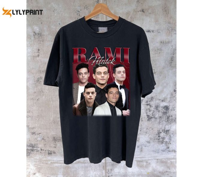 Shop Rami Malek Merch: Unisex T-Shirt Sweater Shirt &Amp;Amp; More - Perfect Gifts For Men 1