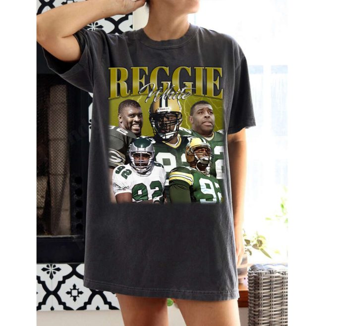 Reggie White T-Shirt: Sport Gift For Him College Shirt Tees &Amp; Sweater 2
