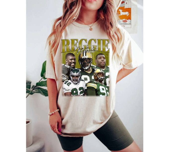 Reggie White T-Shirt: Sport Gift For Him College Shirt Tees &Amp; Sweater 3