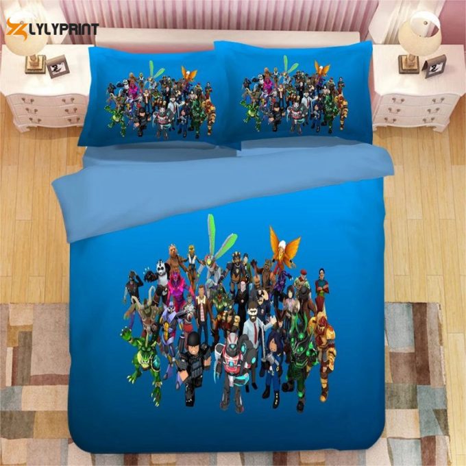 Roblox Team 9 Duvet Quilt Bedding Set 1