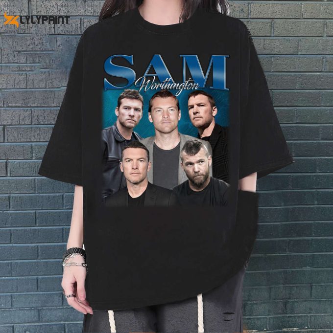 Sam Worthington T-Shirt, Sam Worthington Shirt, Sam Worthington Sweatshirt, Hip Hop Graphic, Unisex Shirt, Bootleg Retro 90'S Fans Gift 1