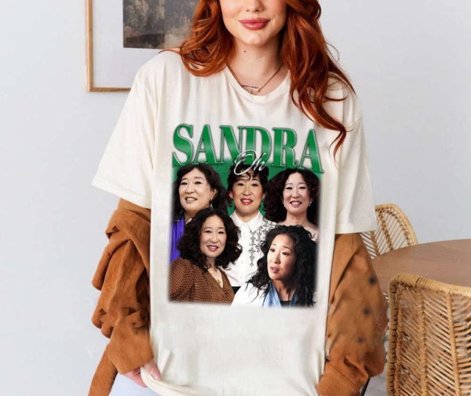 Sandra Oh T-Shirt, Sandra Oh Shirt, Sandra Oh Sweatshirt, Hip Hop Graphic, Unisex Shirt, Bootleg Retro 90'S Fans Gift, Trendy Shirt 2