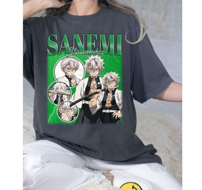 Sanemi Shinazugawa T-Shirt, Sanemi Shinazugawa Tees, Sanemi Shinazugawa Sweatshirt, Hip Hop Graphic, Trendy T-Shirt, Unisex Shirt 4