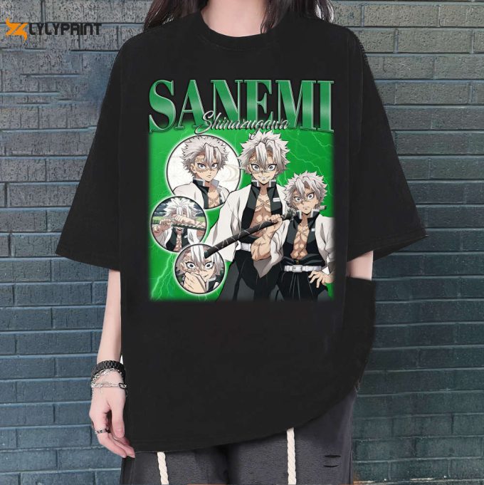Sanemi Shinazugawa T-Shirt, Sanemi Shinazugawa Tees, Sanemi Shinazugawa Sweatshirt, Hip Hop Graphic, Trendy T-Shirt, Unisex Shirt 1