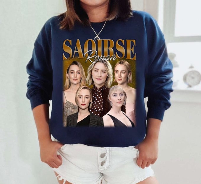 Saoirse Ronan T-Shirt, Saoirse Ronan Shirt, Saoirse Ronan Sweatshirt, Hip Hop Graphic, Unisex Shirt, Bootleg Retro 90'S Fans Gift 4