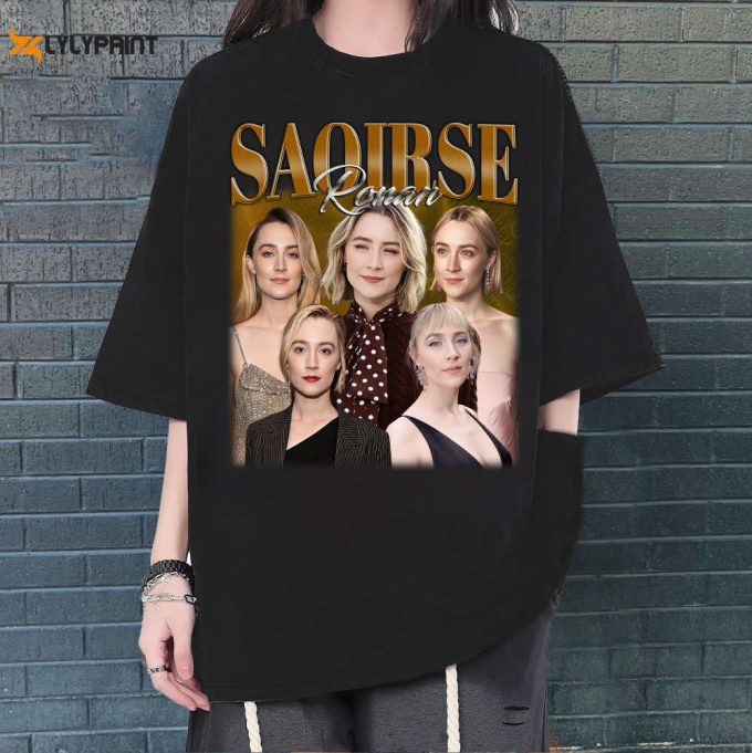 Saoirse Ronan T-Shirt, Saoirse Ronan Shirt, Saoirse Ronan Sweatshirt, Hip Hop Graphic, Unisex Shirt, Bootleg Retro 90'S Fans Gift 1
