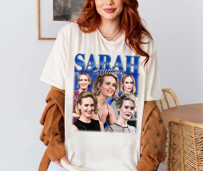 Sarah Paulson T-Shirt, Sarah Paulson Shirt, Sarah Paulson Sweatshirt, Hip Hop Graphic, Unisex Shirt, Bootleg Retro 90'S Fans Gift 2