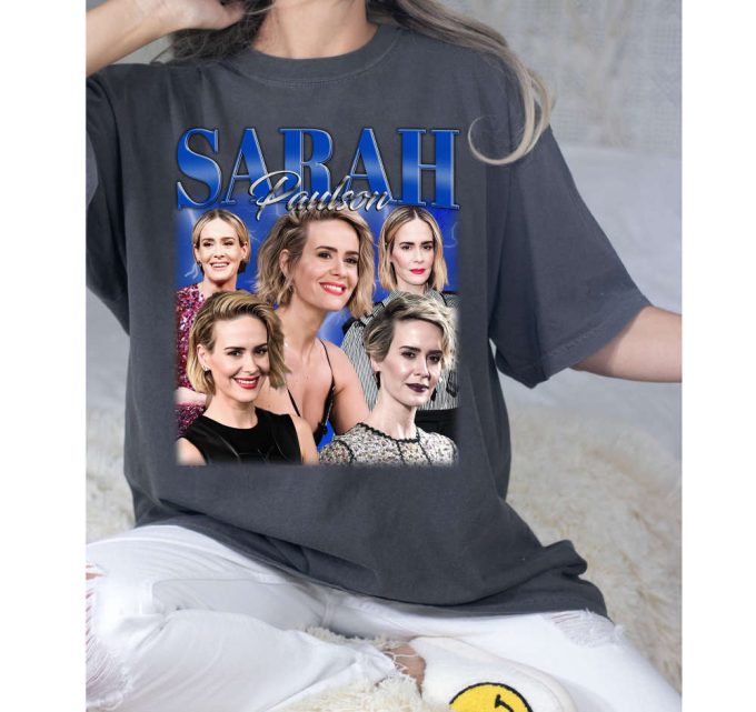 Sarah Paulson T-Shirt, Sarah Paulson Shirt, Sarah Paulson Sweatshirt, Hip Hop Graphic, Unisex Shirt, Bootleg Retro 90'S Fans Gift 3