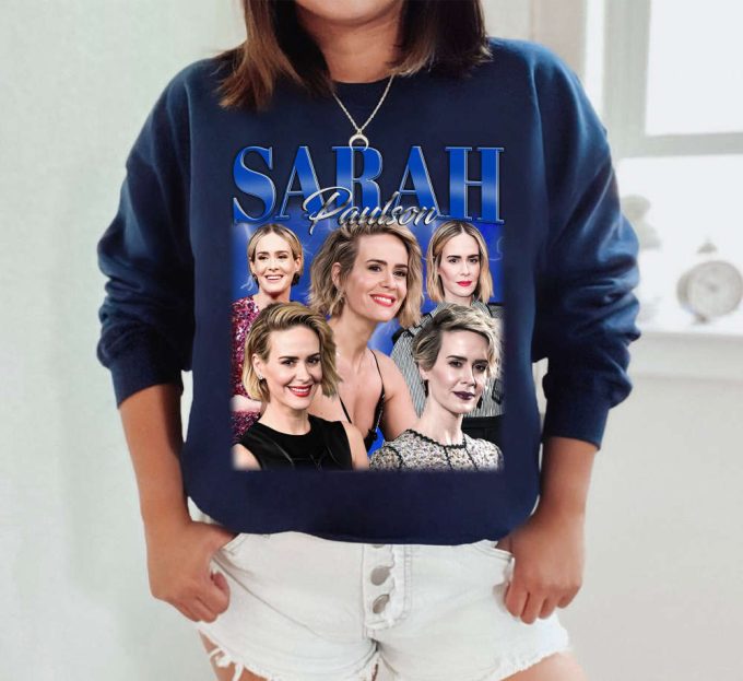 Sarah Paulson T-Shirt, Sarah Paulson Shirt, Sarah Paulson Sweatshirt, Hip Hop Graphic, Unisex Shirt, Bootleg Retro 90'S Fans Gift 4