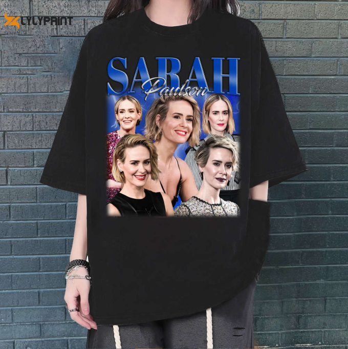 Sarah Paulson T-Shirt, Sarah Paulson Shirt, Sarah Paulson Sweatshirt, Hip Hop Graphic, Unisex Shirt, Bootleg Retro 90'S Fans Gift 1