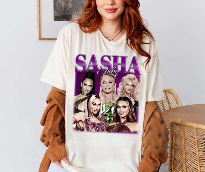 Sasha Colby T-Shirt, Sasha Colby Shirt, Sasha Colby Sweatshirt, Hip Hop Graphic, Unisex Shirt, Bootleg Retro 90'S Fans Gift, Trendy Shirt 2