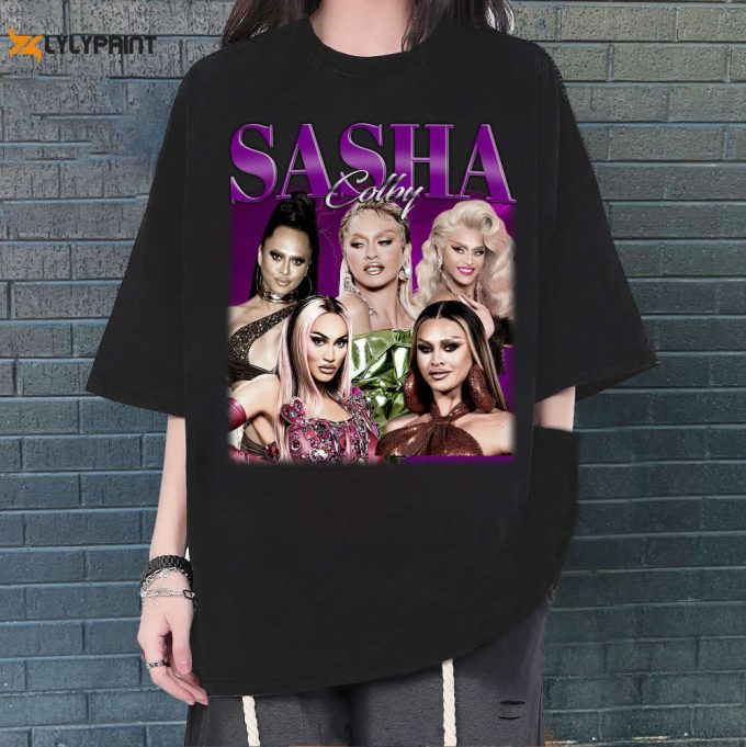 Sasha Colby T-Shirt, Sasha Colby Shirt, Sasha Colby Sweatshirt, Hip Hop Graphic, Unisex Shirt, Bootleg Retro 90'S Fans Gift, Trendy Shirt 1