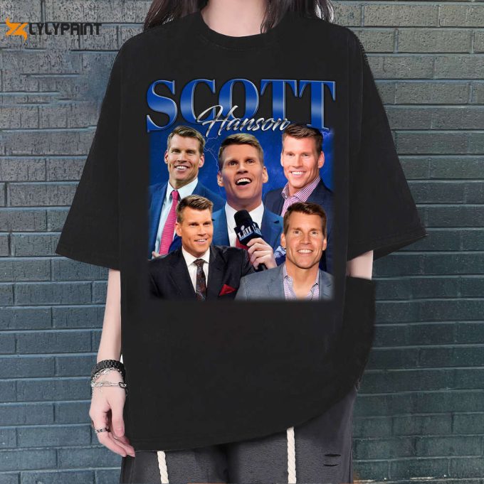 Scott Hanson T-Shirt, Scott Hanson Shirt, Scott Hanson Sweatshirt, Hip Hop Graphic, Unisex Shirt, Bootleg Retro 90'S Fans Gift, Trendy Shirt 1