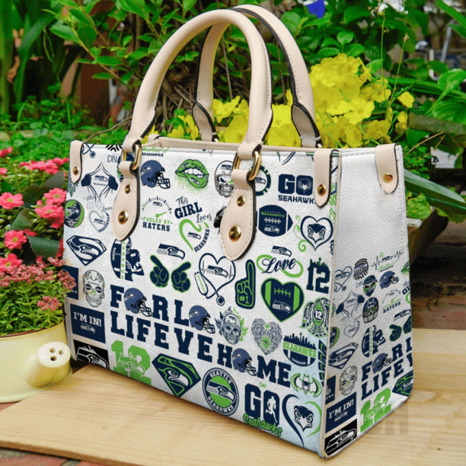 Seattle Seahawks Lover Leather Hand Bag Gift For Women'S Day - Perfect Women S Day Gift Ch 2