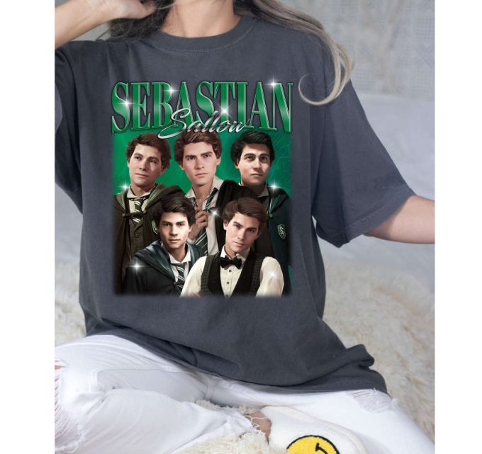 Sebastian Sallow T-Shirt, Sebastian Sallow Shirt, Sebastian Sallow Sweatshirt, Hip Hop Graphic, Unisex Shirt, Bootleg Retro 90'S Fans Gift 3