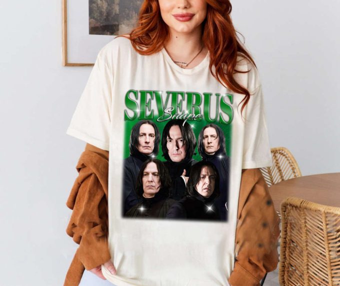 Severus Snape T-Shirt, Severus Snape Shirt, Severus Snape Sweatshirt, Hip Hop Graphic, Unisex Shirt, Bootleg Retro 90'S Fans Gift 2