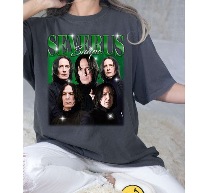 Severus Snape T-Shirt, Severus Snape Shirt, Severus Snape Sweatshirt, Hip Hop Graphic, Unisex Shirt, Bootleg Retro 90'S Fans Gift 3