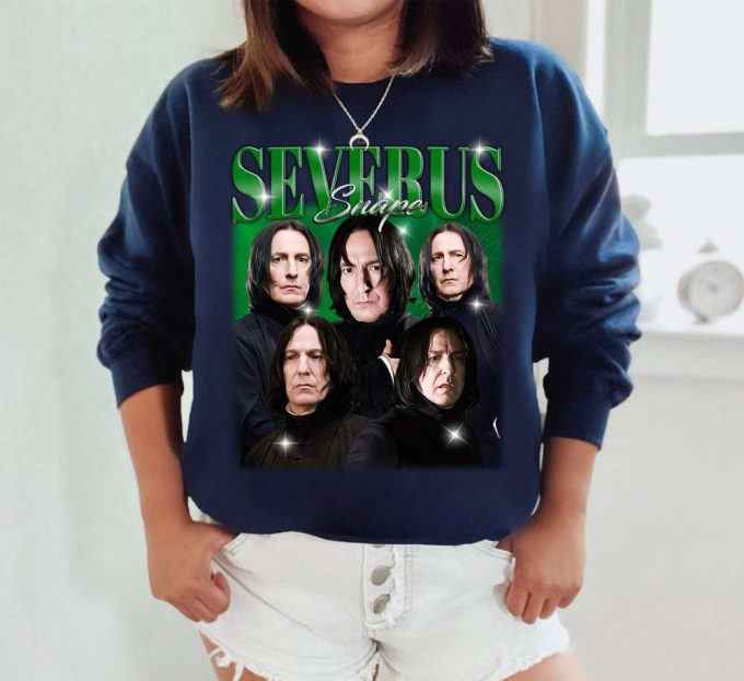 Severus Snape T-Shirt, Severus Snape Shirt, Severus Snape Sweatshirt, Hip Hop Graphic, Unisex Shirt, Bootleg Retro 90'S Fans Gift 4