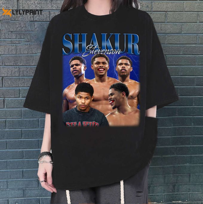 Shakur Stevenson T-Shirt, Shakur Stevenson Shirt, Shakur Stevenson Sweatshirt, Hip Hop Graphic, Unisex Shirt, Bootleg Retro 90'S Fans Gift 1