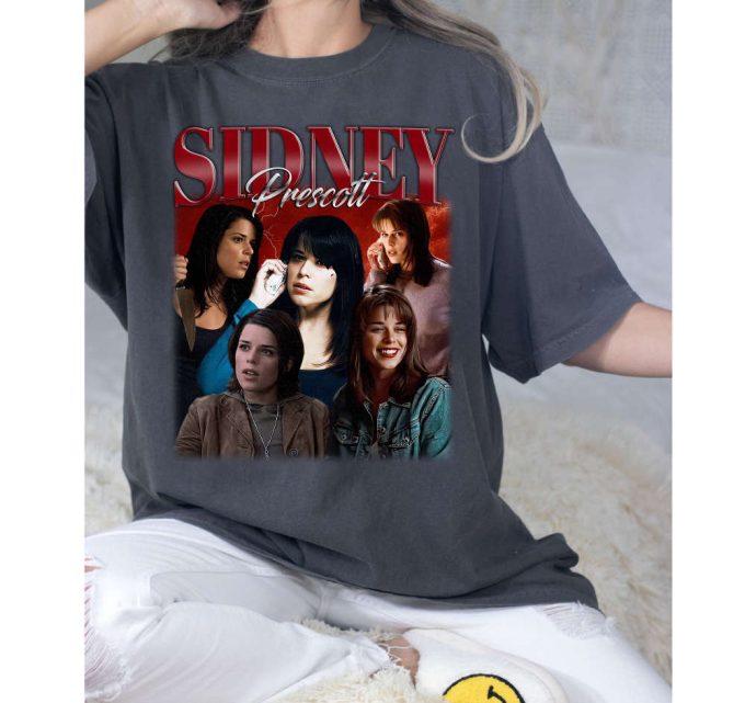 Sidney Prescott T-Shirt, Sidney Prescott Shirt, Sidney Prescott Sweatshirt, Hip Hop Graphic, Unisex Shirt, Bootleg Retro 90'S Fans Gift 3